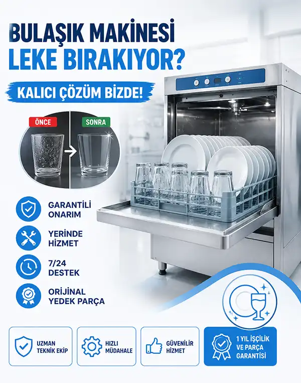 Bulaşık Makinesi Leke Bırakıyor