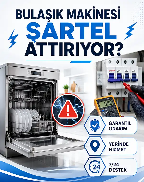 Bulaşık Makinesi Şartel Attırıyor