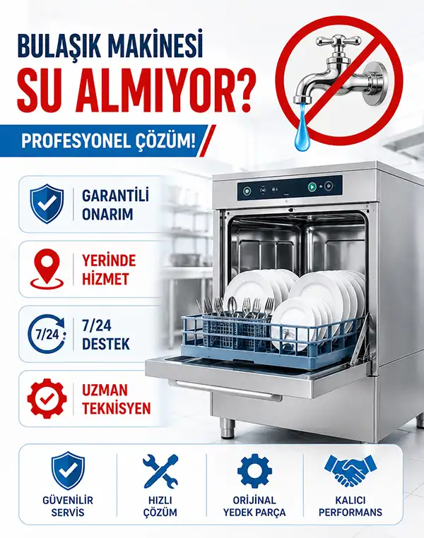 Bulaşık Makinesi Su Almıyor